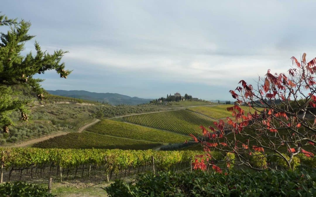 fall in tuscany by bike