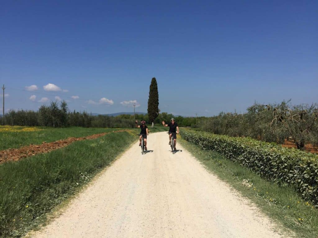 Bike in Tuscany: Low-traffic routes for safety.