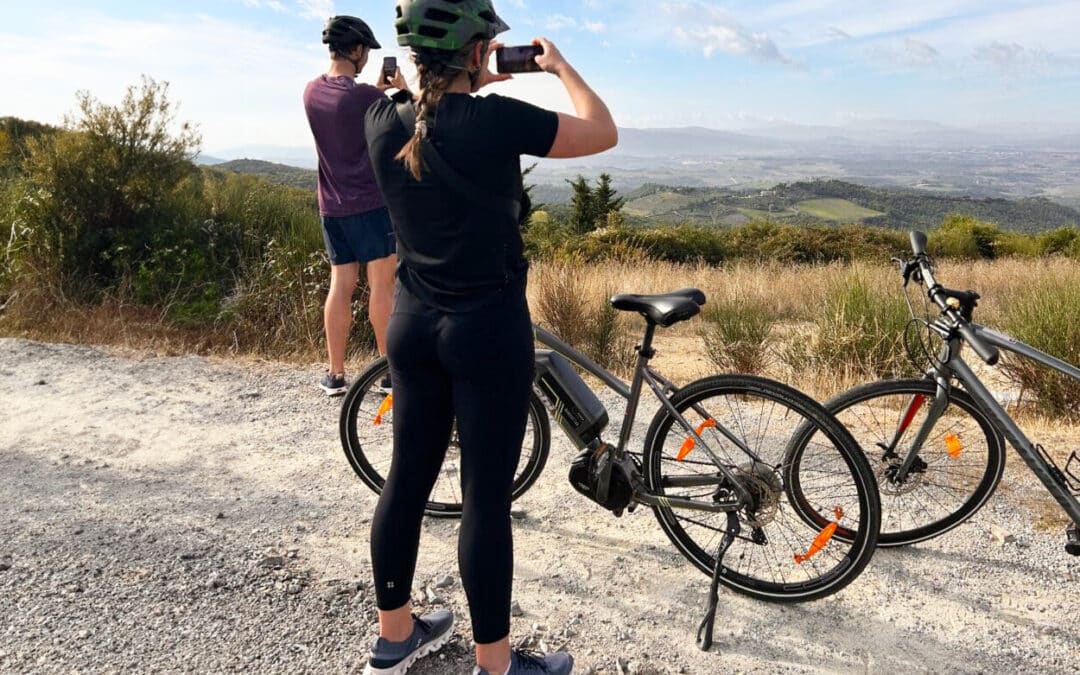 Biking in Tuscany